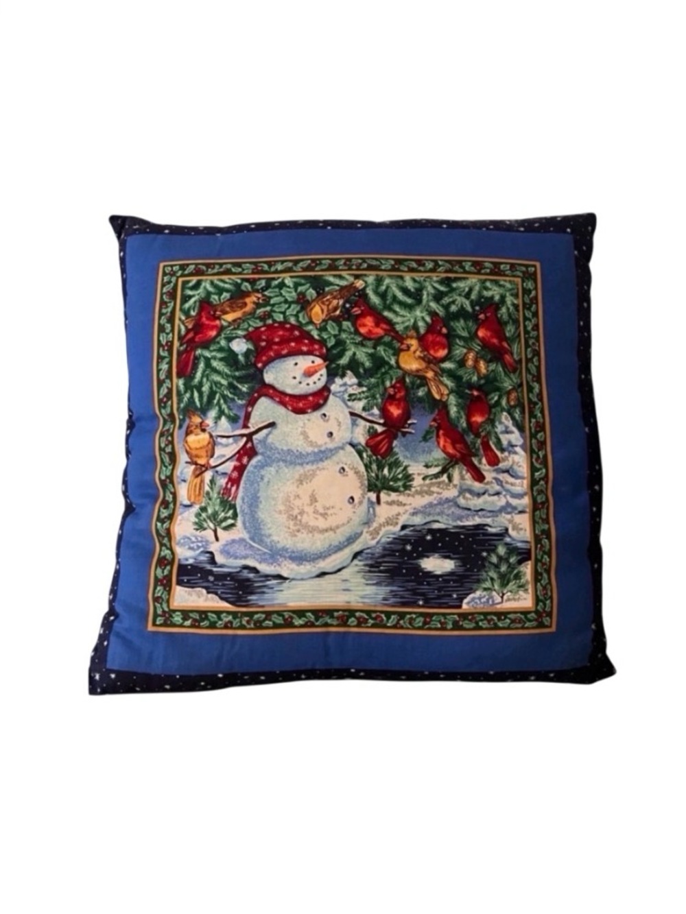 Snowman Decorative Pillow